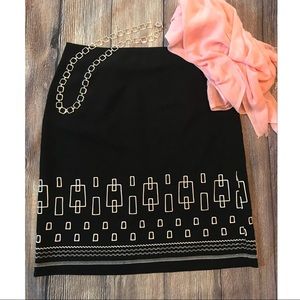 Ann Taylor LOFT Black Skirt Sz 12